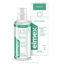 Elmex Sensitive Plus Ополаскиватель для полости рта, 400 мл