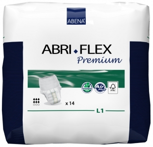 Abena Abri-Flex Premium Подгузники (трусики) одноразовые для взрослых L1, 14 шт