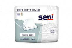Seni Soft Basic Пеленки гигиенические 60*60 см (впитывающие), 10 шт