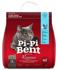 Pi-Pi-Bent Наполнитель для кошачьего туалета 