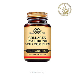 Комплекс коллагена и гиалуроновой кислоты таблетки №30