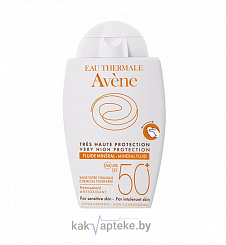 Avene Флюид минеральный SPF 50+(высокая степень защиты) 40 мл Avene Флюид минеральный SPF 50+(высокая степень защиты) 40 мл