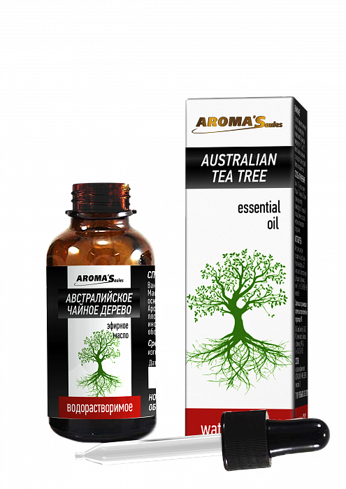 AROMA’Saules Масло эфирное водорастворимое "Австралийское чайное дерево",30 мл