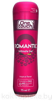 One Touch  Romantic Интимный гель-лубрикант на водной основе c тропическим ароматом , 75 мл