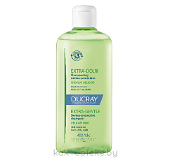 DUCRAY EXTRA DOUX Защитный шампунь для частого применения 400 мл