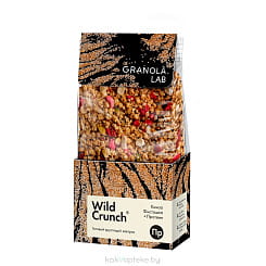 Wild Crunch Завтрак готовый кранч-гранола «Киноа, фисташка + протеин», 260 г