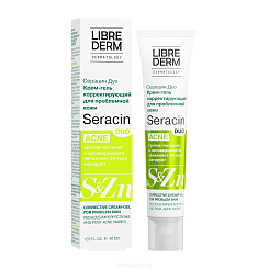 LIBREDERM Серацин ДУО/ SERACIN DUO крем-гель корректирующий для проблемной кожи 40 мл