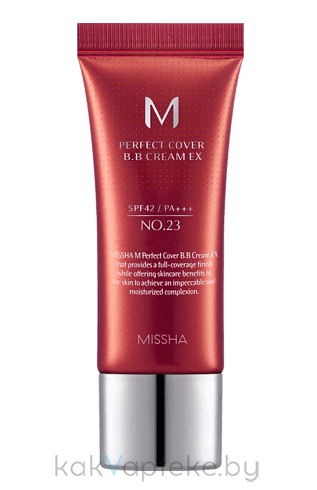 MISSHA BB-крем M Perfect Cover BB Cream EX SPF42/PA+++ No.23(Natural Beige), 20мл
