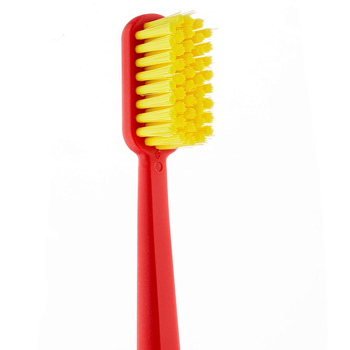 Revyline SM6000 Зубная щетка (краснаяс желтой щетиной 6933)