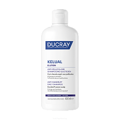 DUCRAY KELUAL ELUTION Шампунь поддерживающий от перхоти для ежедневного применения 400 мл