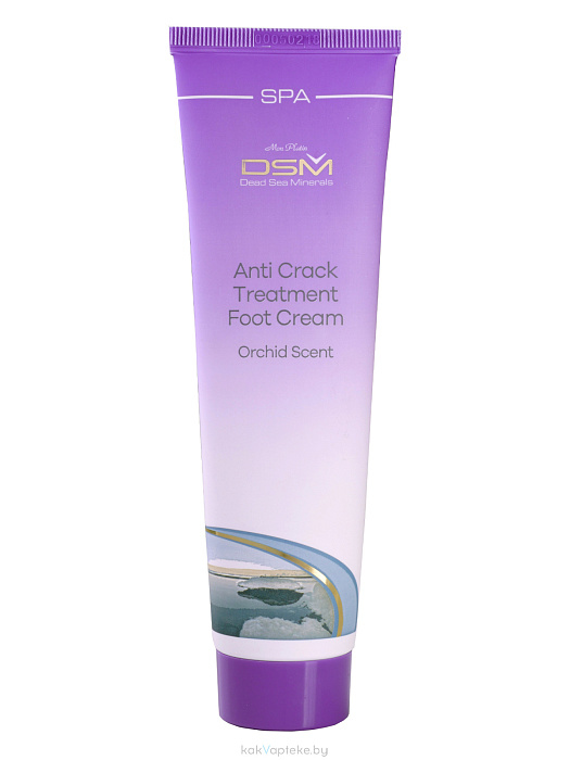Mon Platin серии Dead Sea Minerals Крем для ног от трещин, с ароматом орхидеи, 200 мл