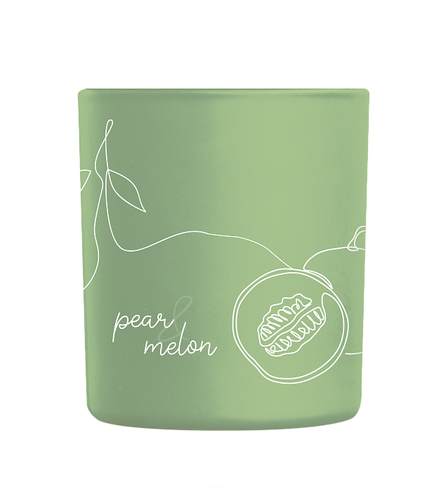 Aroma HOME Свеча ароматизированная для дома ONE LINE COMBO PEAR MELON, 160 гр