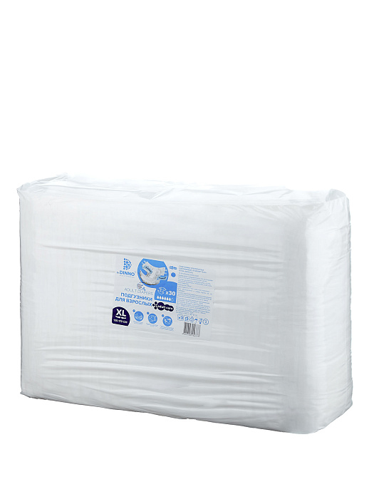 Dr.Dinno Standart Plus Подгузники для взрослых одноразовые  XL 30 шт