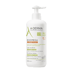 A-DERMA EXOMEGA CONTROL Смягчающий лосьон для лица и тела, 400 мл