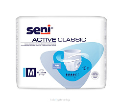 SENI ACTIVE CLASSIC medium Трусы впитывающие для взрослых 10 шт