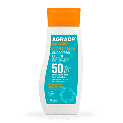 AGRADO Солнцезащитный крем SPF50 / Sunscreen Cream SPF50, 250мл