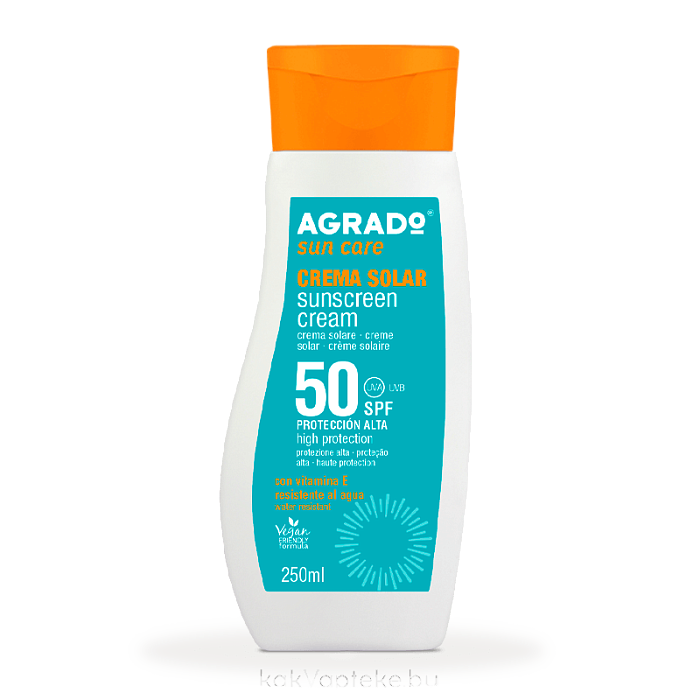 AGRADO Солнцезащитный крем SPF50 / Sunscreen Cream SPF50, 250мл