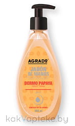 AGRADO Жидкое мыло для рук  Папайя / Papaya Liquid Handwash, 500мл