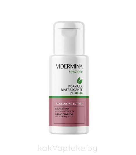 Vidermina clx-attiva Жидкое средство для интимной гигиены, 200 мл