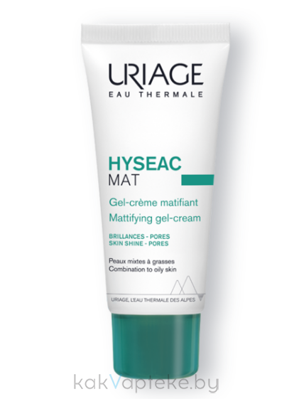 Uriage Гель-крем матирующий HYSEAC MAT / GEL-CREME MATIFIANT 40 мл