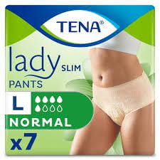 TENA Трусы впитывающие для женщин Lady Slim Pants Normal L 7 шт.