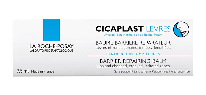 La Roche-Posay Бальзам-барьер восстанавливающий "Cicaplast Lips/Цикапласт Бальзам для губ" 7,5 мл