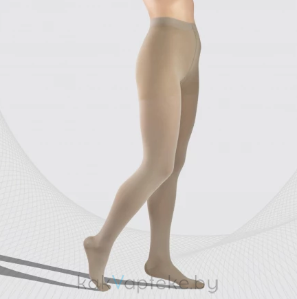 Колготки компрессионные ELAST 0404 LUX l кк (18-21 mmHg) Песочный  размер 3 Рост 2