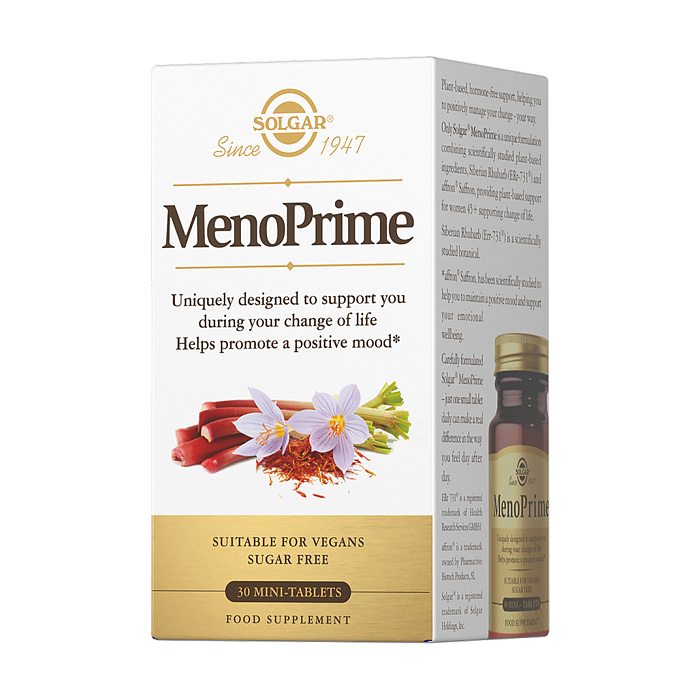 Solgar Мено Прайм, БАД таблетки №30