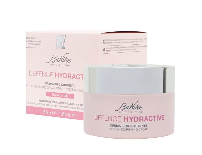 BioNike Увлажняющий крем для лица DEFENCE HYDRACTIVE  hydro-nourishing cream, 50 мл