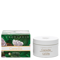 L'Erbolario КАМЕЛИЯ Парфюмированный крем для тела 200 мл