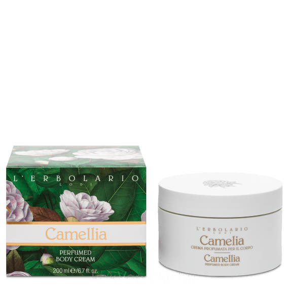 L'Erbolario КАМЕЛИЯ Парфюмированный крем для тела 200 мл