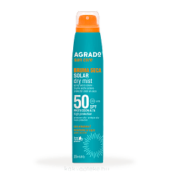 AGRADO Солнцезащитный сухой мист SPF 50 / Solar Dry Mist SPF 50, 200мл