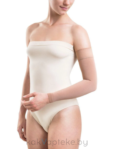 Рукав от лимфатических отеков верхних конечностей AVICENUM/АВИЦЕНУМ 360 (без перчатки) р-р S long цвет 8001 (II класс)