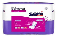 SENI CONTROL Прокладки урологические в размере PLUS 15 шт