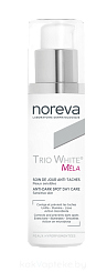 NOREVA ТРИО ВАЙТ МЕЛА Крем дневной против тёмных пятен (для осветления кожи), 40 мл