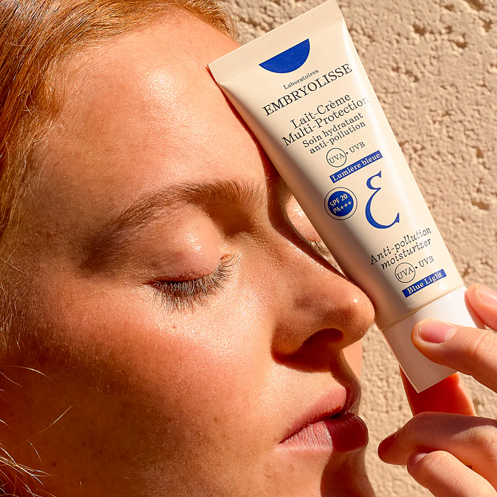 Laboratoires EMBRYOLISSE Мультизащитный увлажняющий крем-молочко для лица SPF 20, 40 мл