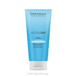 Dermedic HYDRAIN Кремовый гель для умывания лица, 200мл