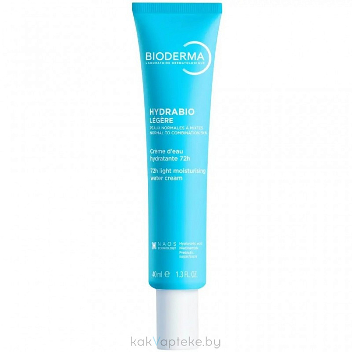 Bioderma Крем легкий Hydrabio Legere, 40 мл
