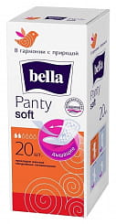 Bella Panty Soft Прокладки женские ежедневные гигиенические , 20 шт