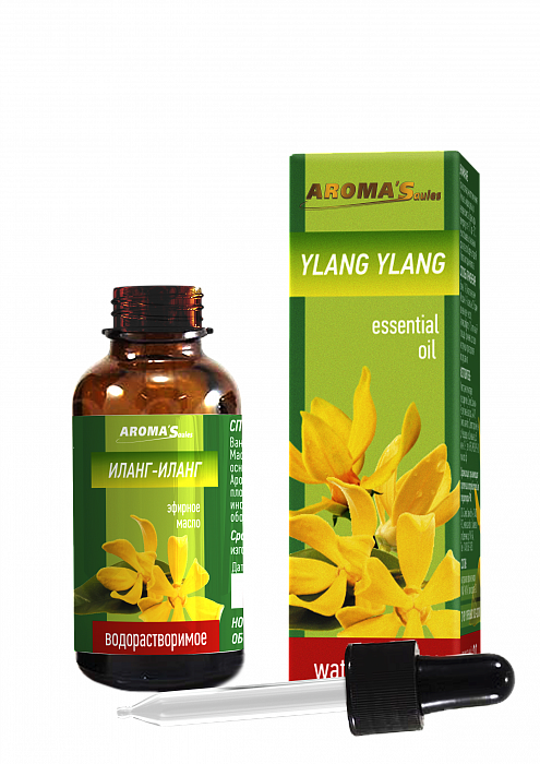 AROMA’Saules Масло эфирное водорастворимое "Иланг-иланг",30 мл