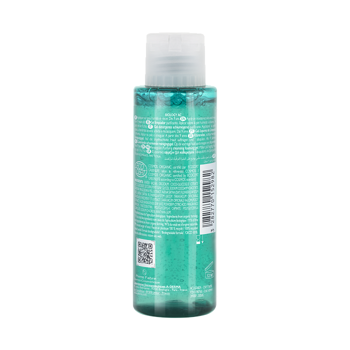 A-DERMA BIOLOGY AC Гель пенящийся очищающий 100 мл