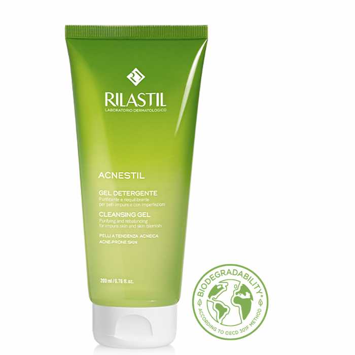Rilastil ACNESTIL Очищающий гель восстанавливающий баланс, 200 мл