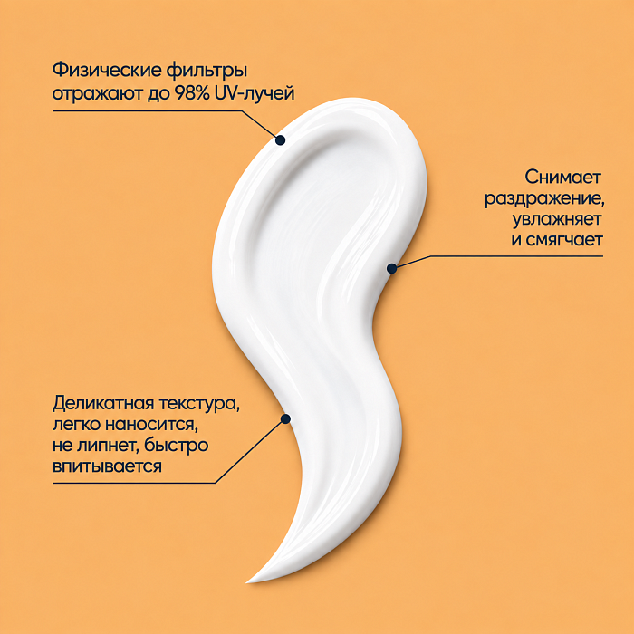 BIOVI Детский солнцезащитный лосьон для лица и тела SPF 50 +  "Дино Защита" 100 мл