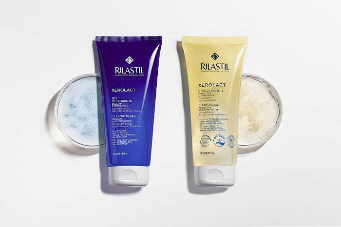 Rilastil XEROLACT Защитное и "успокаивающее" масло для очищения, 200 мл