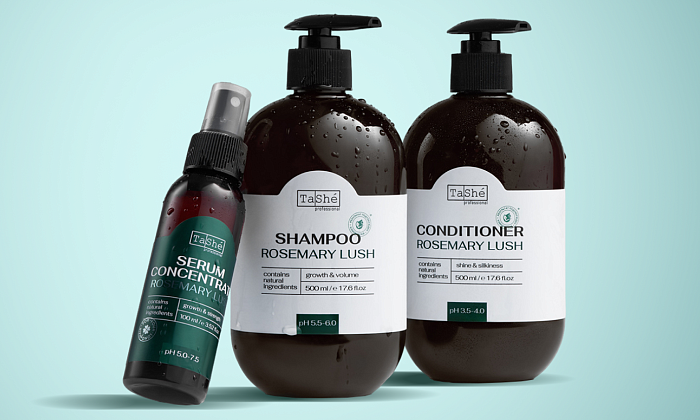 Tashe Professional Шампунь для волос "Rosemary lush", 1000 мл
