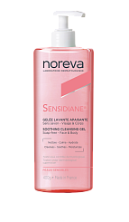 NOREVA СЕНСИДИАН Смягчающий очищающий гель для лица и тела, 400 г