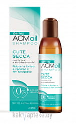 DermoACM Масло-шампунь  для сухой кожи головы и волос, 200 мл.