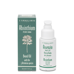 L'Erbolario АБСЕНТ Масло для ухода за бородой 30 мл