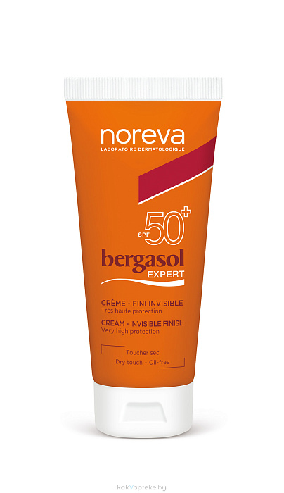 NOREVA БЕРГАСОЛ ЭКСПЕРТ Солнцезащитный крем SPF50+, 50 мл