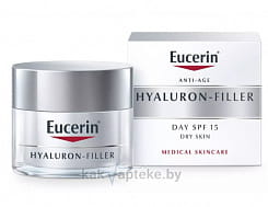 Eucerin Hyaluron-Filler Крем для дневного ухода за сухой чувствительной кожей SPF 15, 50 мл